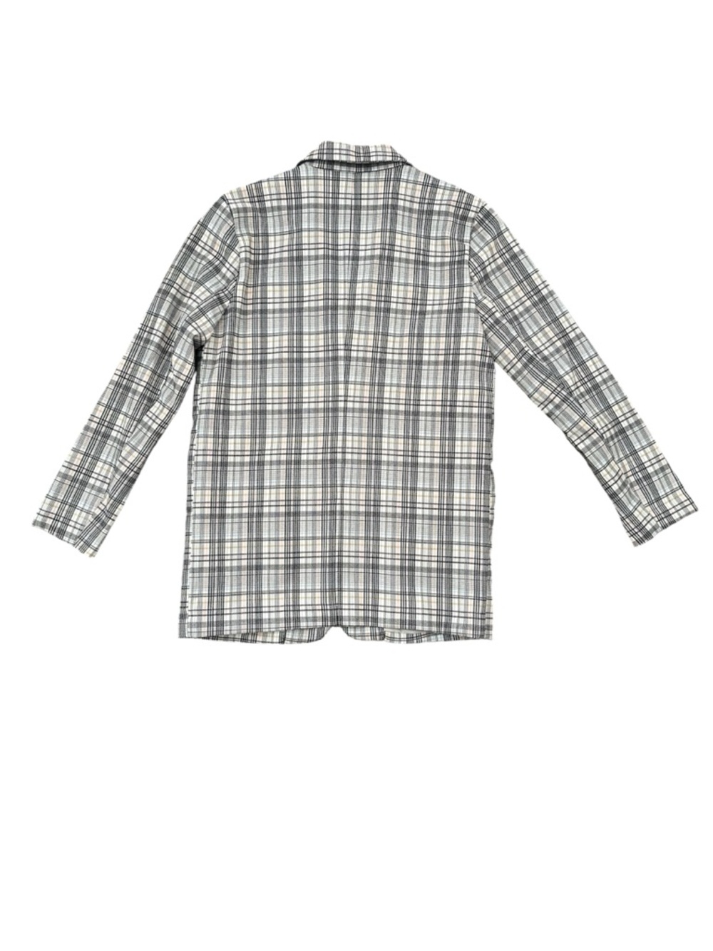 SO Pastel Plaid Single-Button Blazer XS - Picture 7 of 7